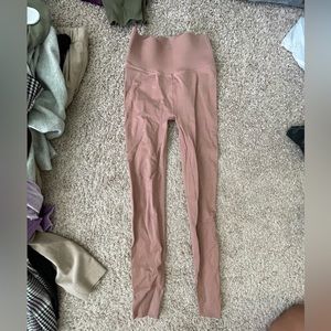 Medium pink Fabletics sculpknit leggings